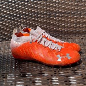 Under Armor Spotlight Lux Orange Sz 11.5